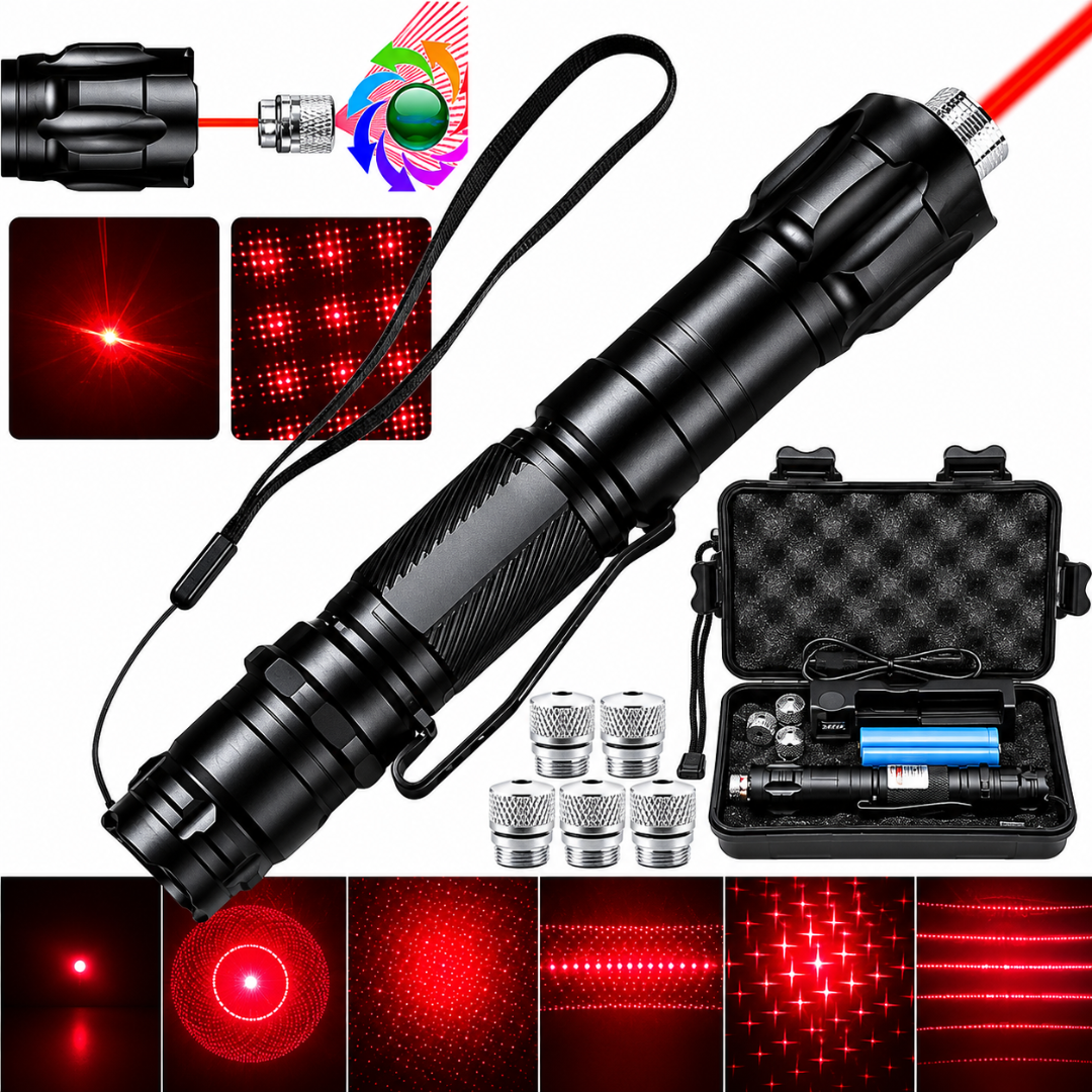 Laser Pointer Multi Color Beam Distance Tool Rechargeable