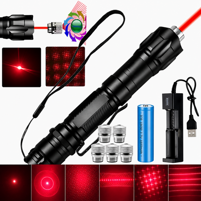 Laser Pointer Multi Color Beam Distance Tool Rechargeable