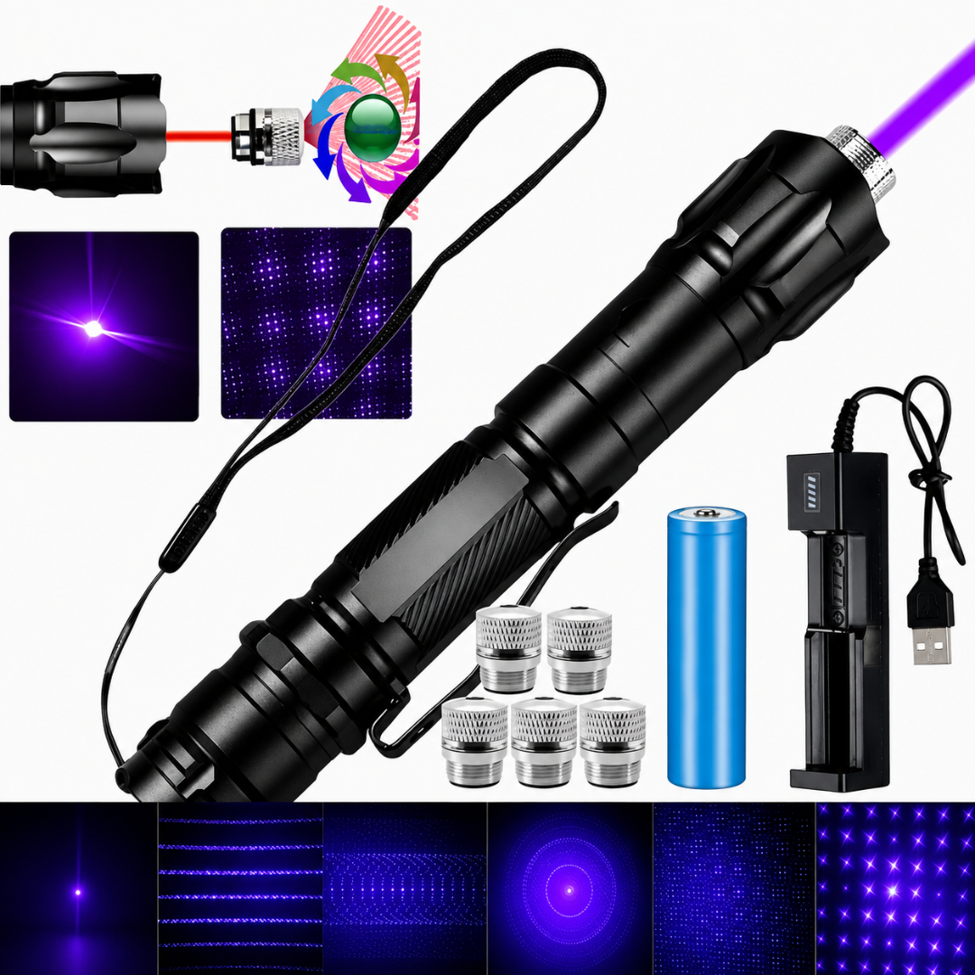 Laser Pointer Multi Color Beam Distance Tool Rechargeable