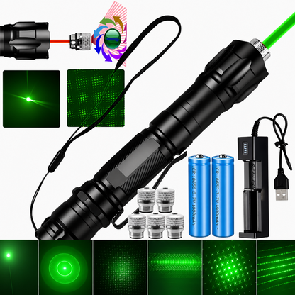 Laser Pointer Multi Color Beam Distance Tool Rechargeable
