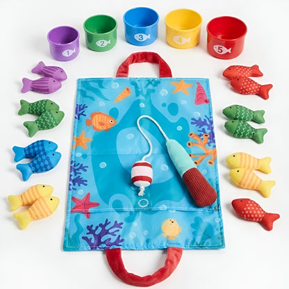 Learning Toys Fishing Game Toddler Sorting Play Set
