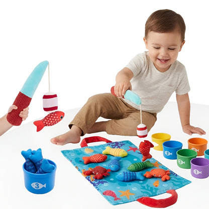 Learning Toys Fishing Game Toddler Sorting Play Set