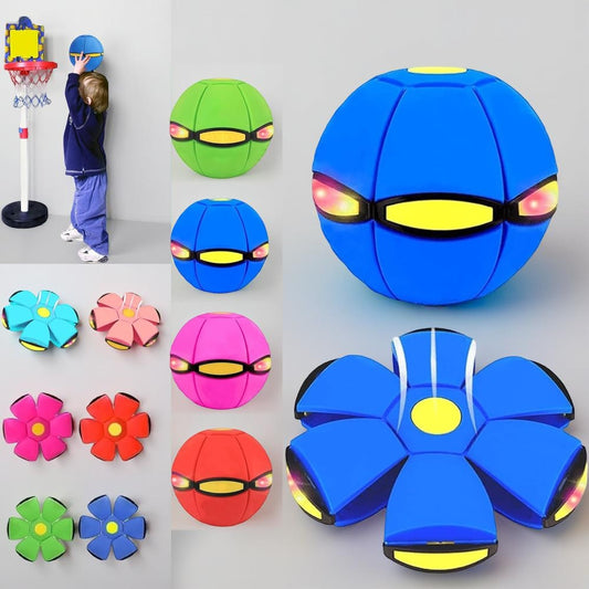 Leuchtender Spielball Transformierendes Sprungspiel
