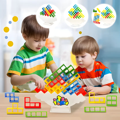 Building Blocks Balance Tower Game Creative Stacking Toy