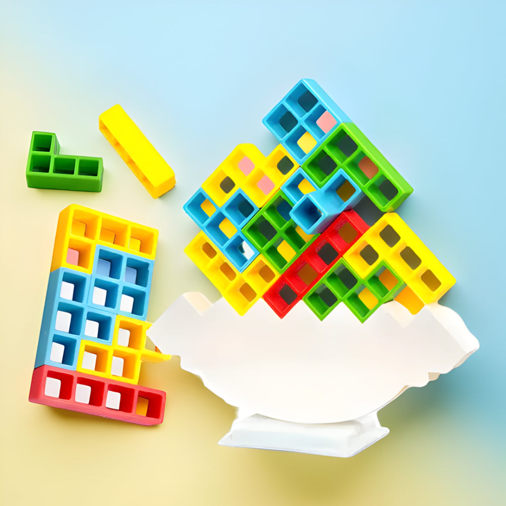 Building Blocks Balance Tower Game Creative Stacking Toy