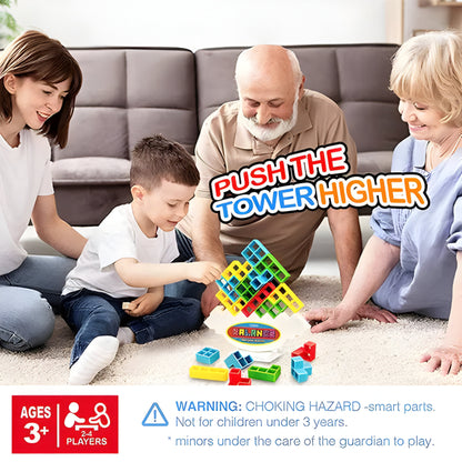 Building Blocks Balance Tower Game Creative Stacking Toy