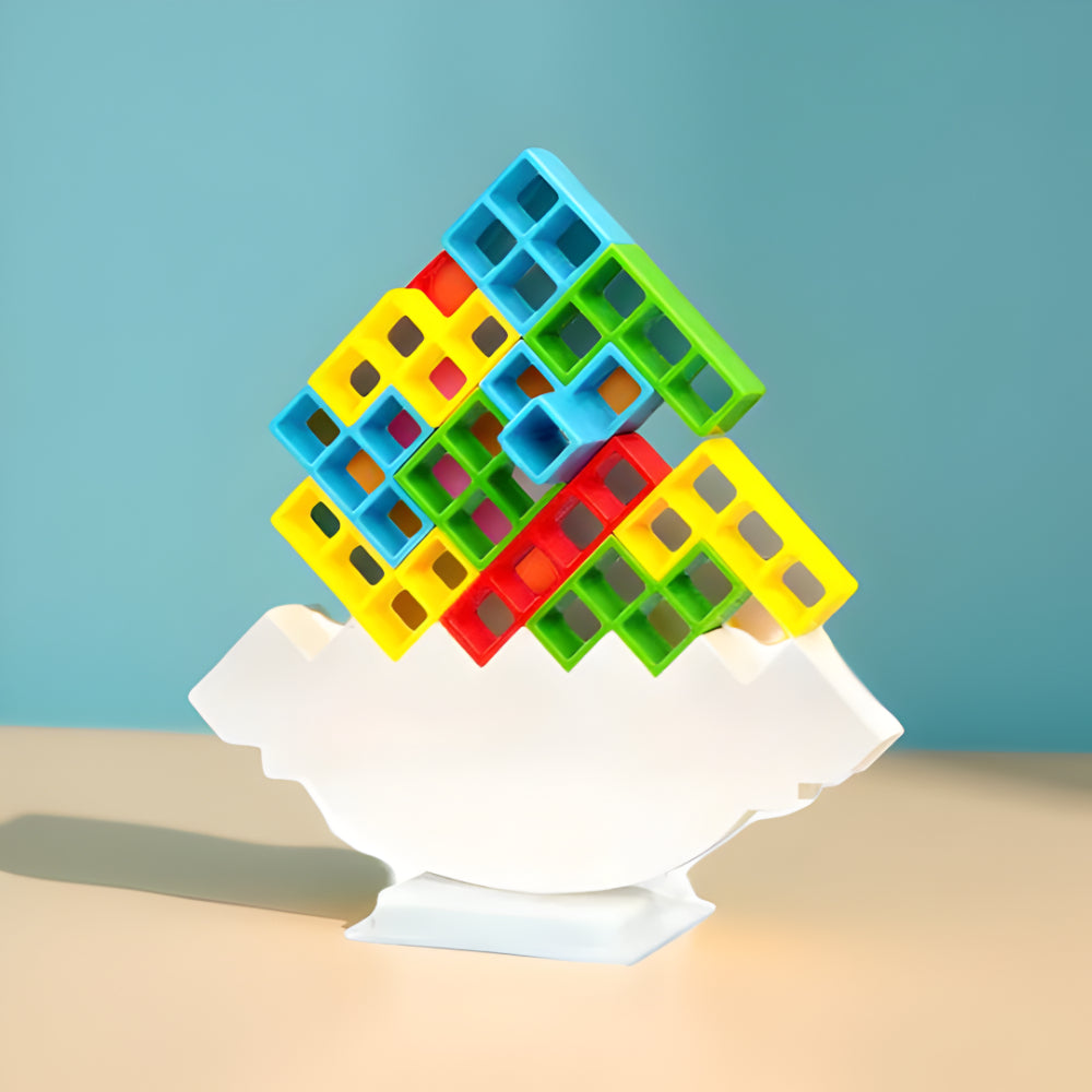 Building Blocks Balance Tower Game Creative Stacking Toy