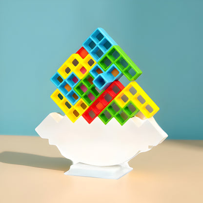 Building Blocks Balance Tower Game Creative Stacking Toy