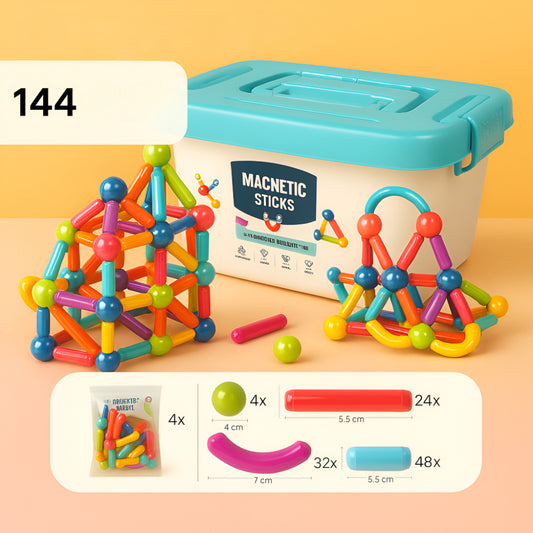 Building Toys Magnetic STEM Construction Play Set Kids