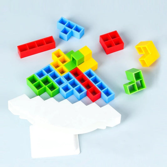 Magnetic Stacking Blocks Balance Tower Game