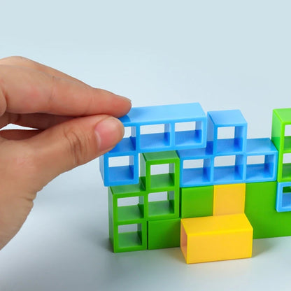 Magnetic Stacking Blocks Balance Tower Game