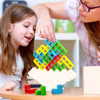 Magnetic Stacking Blocks Balance Tower Game