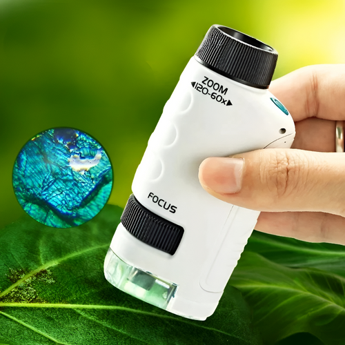 Microscope Kids Portable Pocket Science Learning Tool