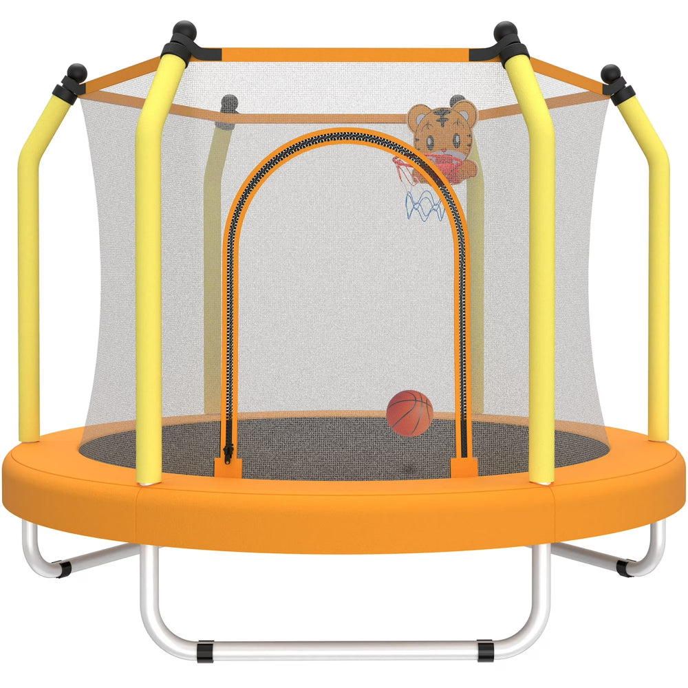 Kids Trampoline Indoor Outdoor Playset Activity Park Frame