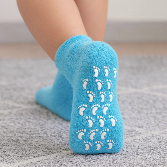 Moisturizing Gel Socks Non-Slip Hydrating Foot Treatment