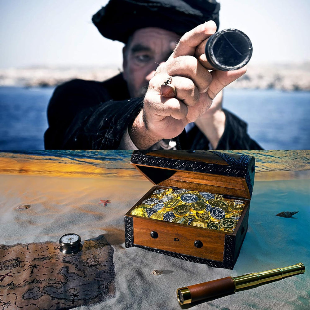 Monocular Telescope Pocket Spyglass Vintage