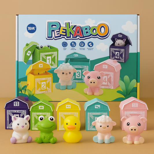 Toddlers Montessori Animal Learning Toy Set