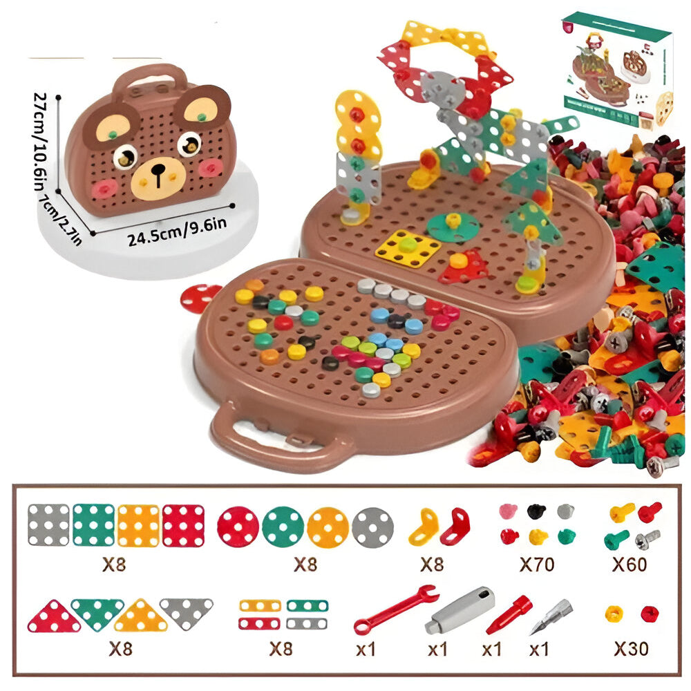 Kids Toy STEM Building Set Drill Construction Kit