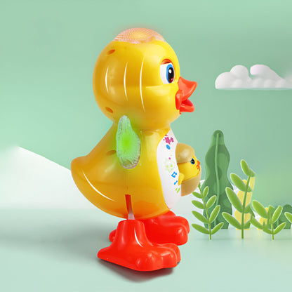Music Toy Duck Dancing Light Move Figure