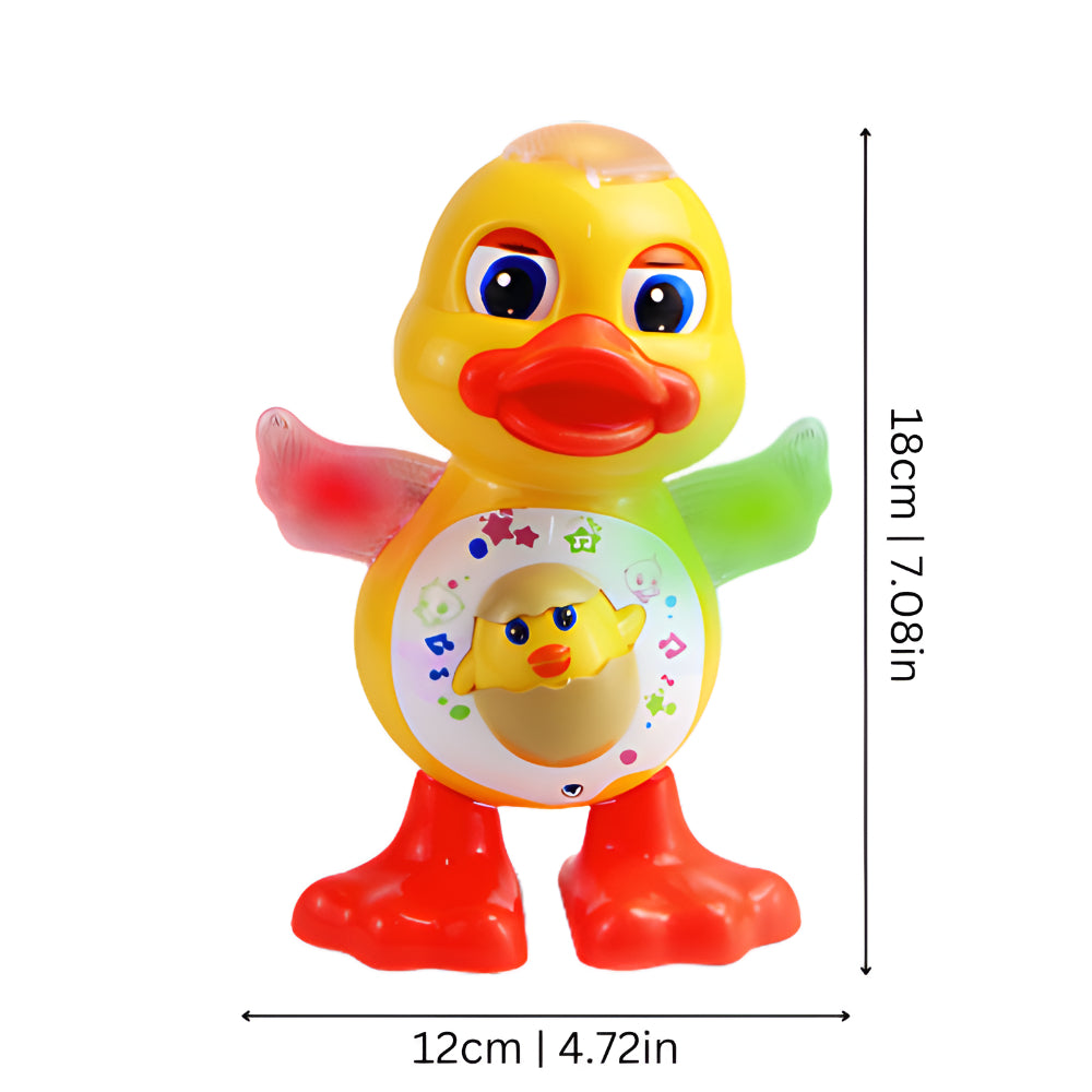 Music Toy Duck Dancing Light Move Figure