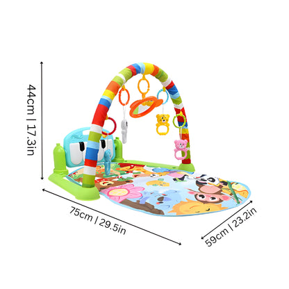 Baby Play Mat Sensory Gym Activity Piano Toy Set