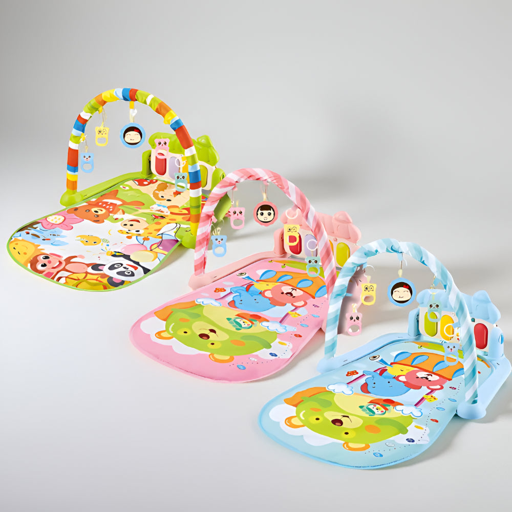 Baby Play Mat Sensory Gym Activity Piano Toy Set