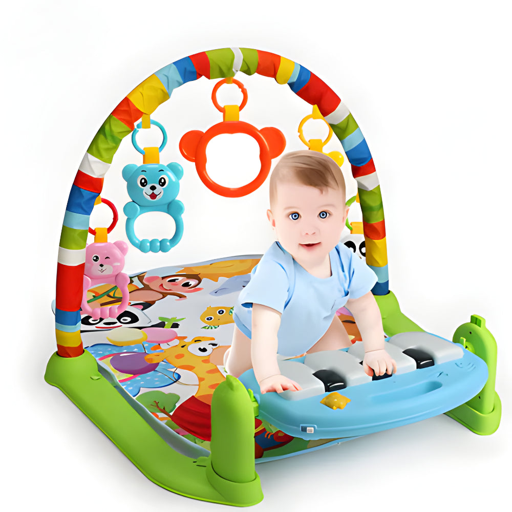 Baby Play Mat Sensory Gym Activity Piano Toy Set