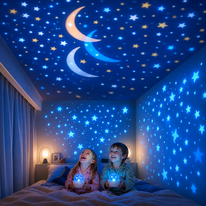 Night Light Projector Star Ceiling Room Lamp