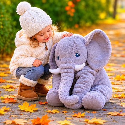 Nursery Pillow Baby Soft Plush Toy Elephant Cuddle Pillow