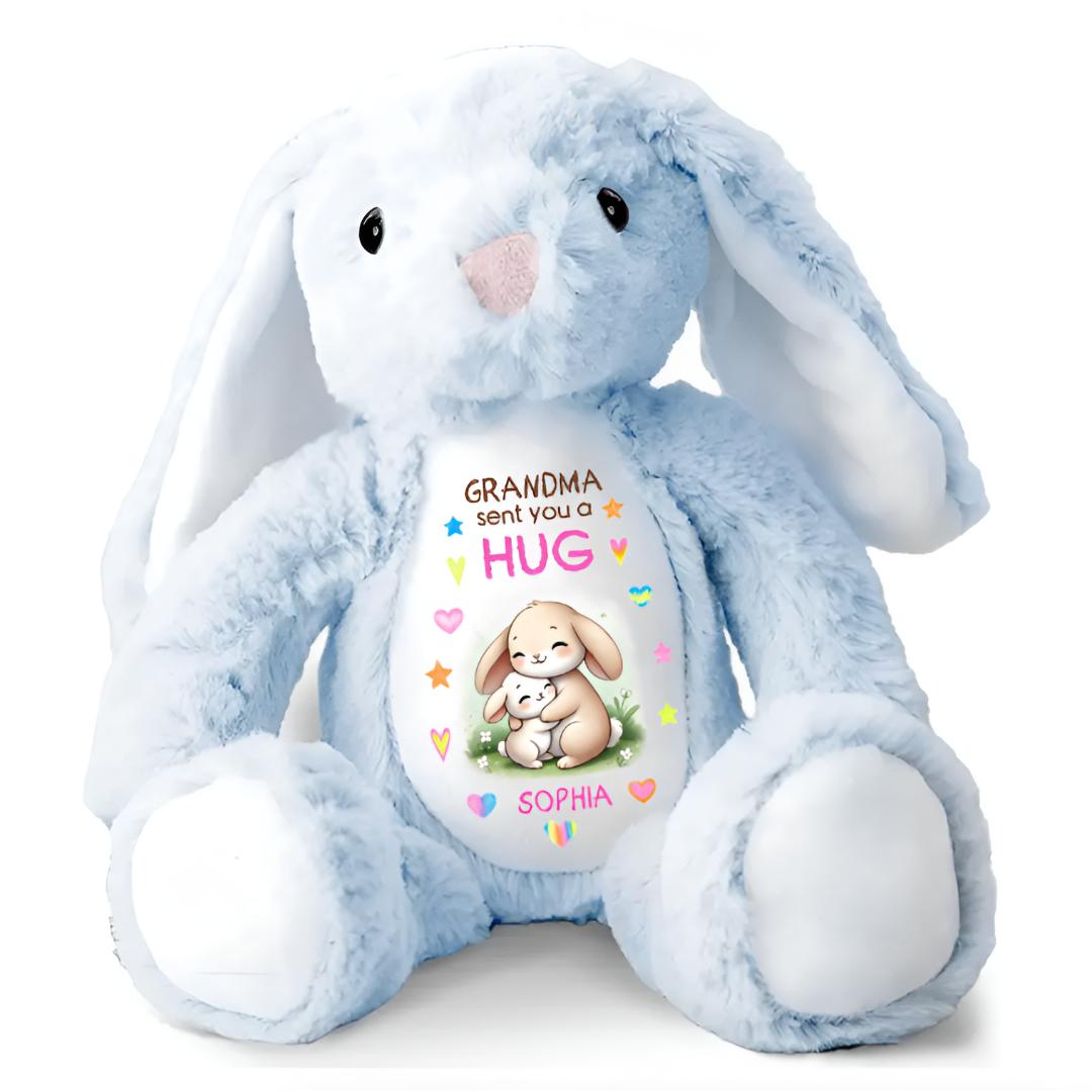Personalized Bunny Custom Stuffed Animal Bunny Gift