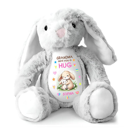 Personalized Bunny Custom Stuffed Animal Bunny Gift