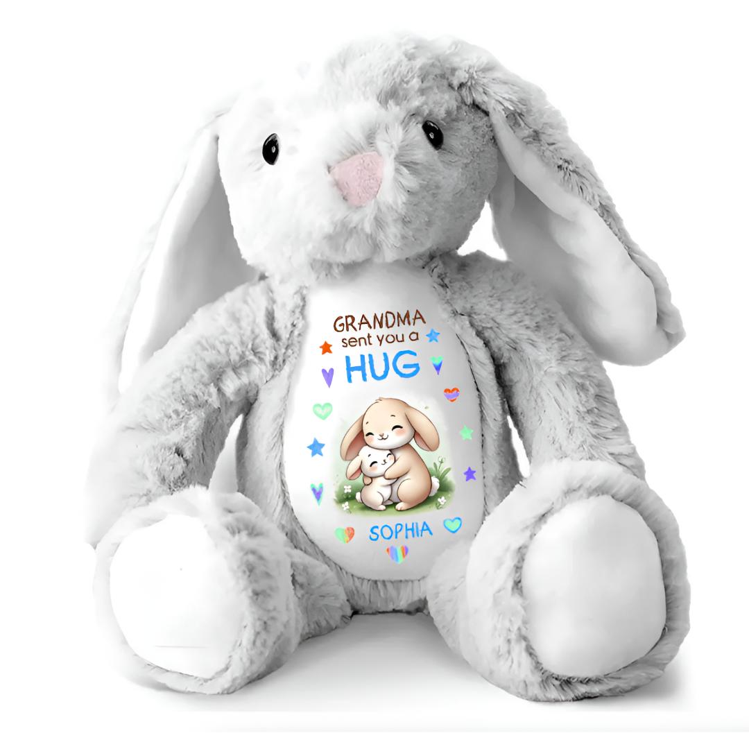 Personalized Bunny Custom Stuffed Animal Bunny Gift