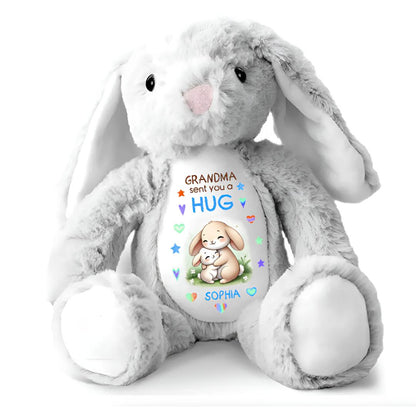 Personalized Bunny Custom Stuffed Animal Bunny Gift