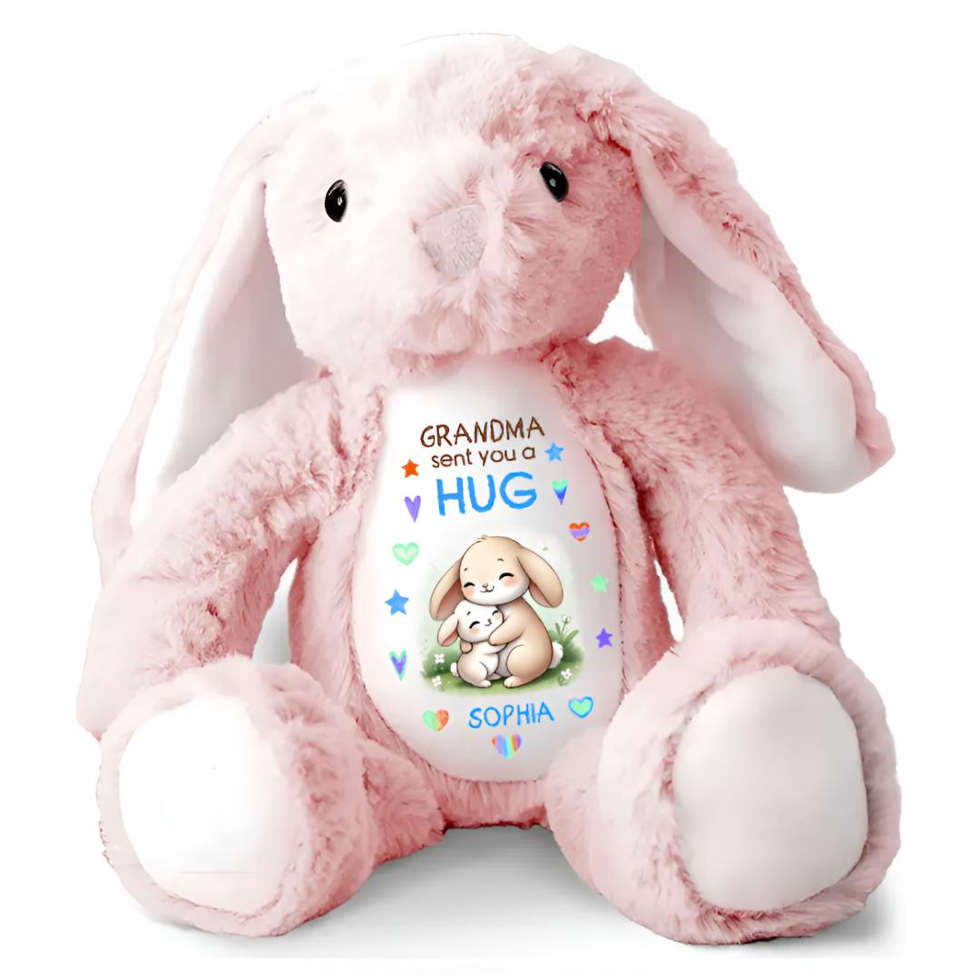 Personalized Bunny Custom Stuffed Animal Bunny Gift
