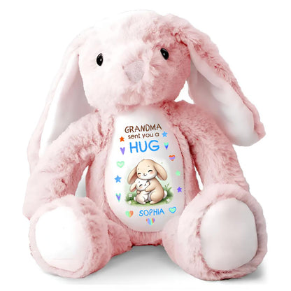 Personalized Bunny Custom Stuffed Animal Bunny Gift