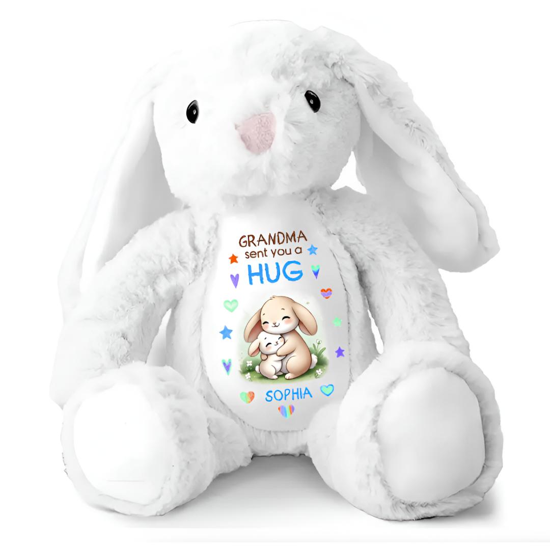 Personalized Bunny Custom Stuffed Animal Bunny Gift