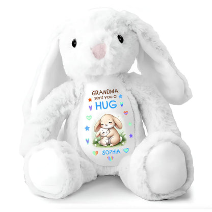 Personalized Bunny Custom Stuffed Animal Bunny Gift