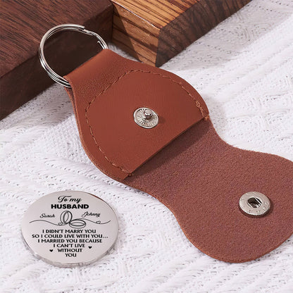 Personalized Pocket Hug Husband Love Token Gift