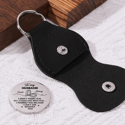 Personalized Pocket Hug Husband Love Token Gift