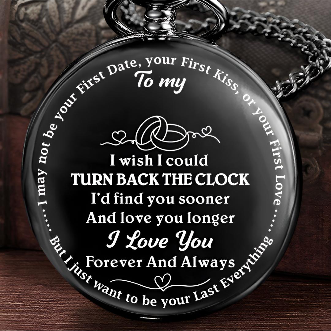 Personalized Pocket Watch Custom Engraved Watch