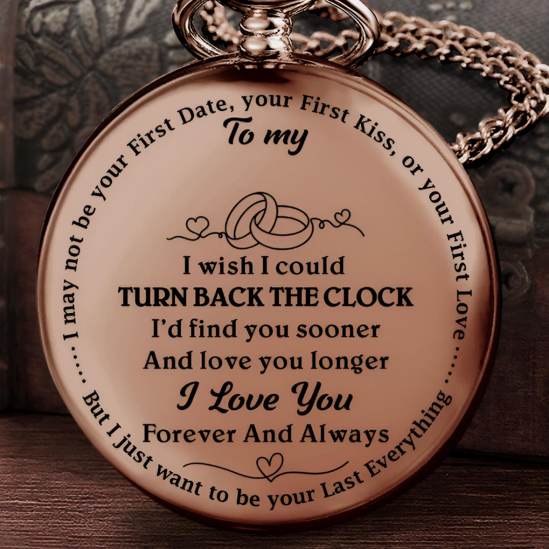 Personalized Pocket Watch Custom Engraved Watch