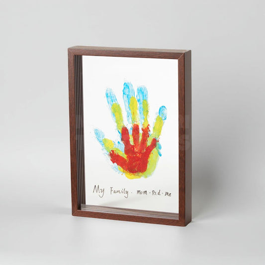 Bilderrahmen Handabdruck Andenken Anzeige