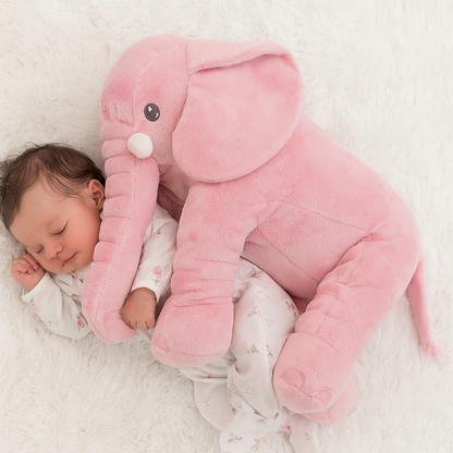 Plush Elephant Baby Pillow Snuggle Comfort Nursery Gift