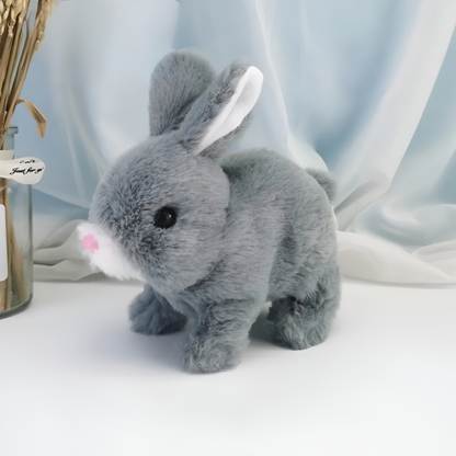 Plush Toy Bunny Stuffed Animal Interactive Hopping Companion