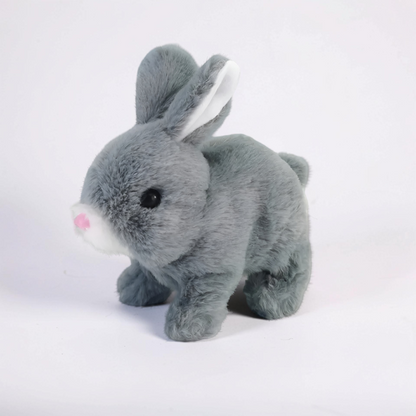 Plush Toy Bunny Stuffed Animal Interactive Hopping Companion
