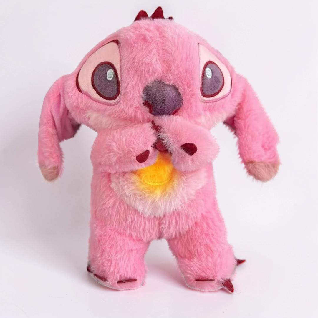Plush Toy Stuffed Animal Breathing Light Sleep Companion