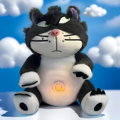 Plush Toy Stuffed Animal Breathing Light Sleep Companion