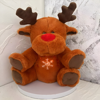 Breathing Brown Reindeer