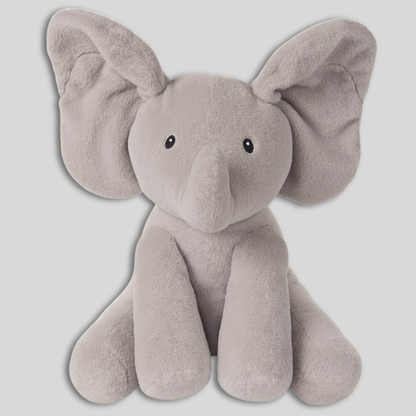 Plush Elephant Toy Soft Animated Singing Peekaboo Baby Gift