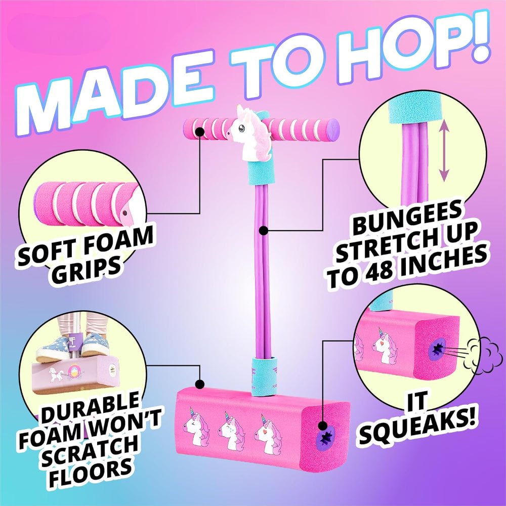 Pogo Stick Kinder Springer Innen Außen Balancespielzeug